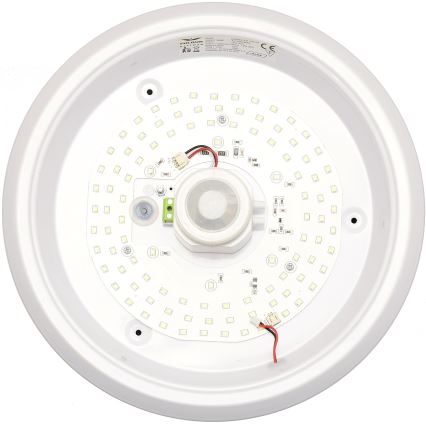 Fulgur s-39670 - LED-nødlysarmatur med bevægelses- og skumringssensor DARINA LED/16W/230V Ø 29 cm