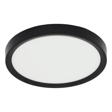 Fulgur s-42585 - LED loftlampe med bevægelsessensor NOMY-S LED/18W/230V 3000/4000/6000K IP40 diameter 23 cm sort
