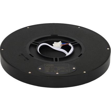 Fulgur s-42585 - LED loftlampe med bevægelsessensor NOMY-S LED/18W/230V 3000/4000/6000K IP40 diameter 23 cm sort