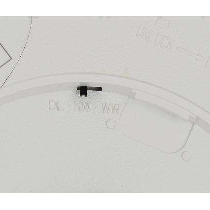 Fulgur s-42586 - LED loftlampe med bevægelsessensor NOMY-S LED24W/230V 3000/4000/6000K IP40 diameter 30 cm hvid