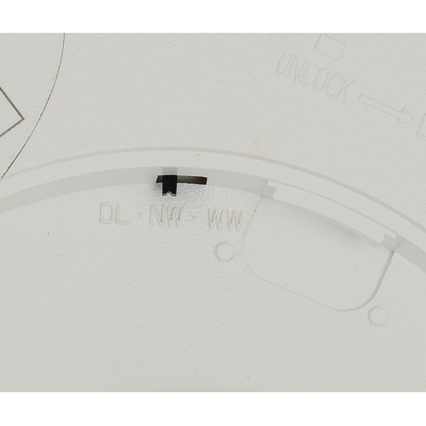 Fulgur s-42586 - LED loftlampe med bevægelsessensor NOMY-S LED24W/230V 3000/4000/6000K IP40 diameter 30 cm hvid