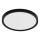 Fulgur s-42587 - LED loftlampe med bevægelsessensor NOMY-S LED/24W/230V 3000/4000/6000K IP40 diameter 30 cm sort