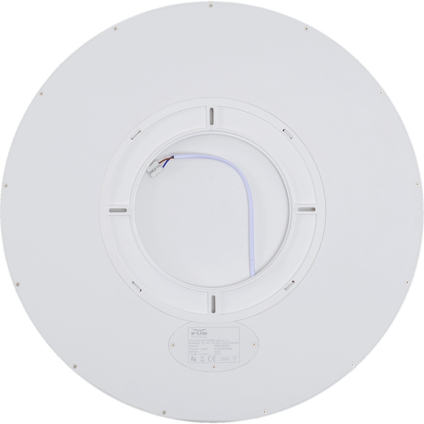 Fulgur s-42590 - LED loftlampe med bevægelsessensor NOMY-S LED/40W/230V 3000/4000/6000K IP40 diameter 50 cm hvid