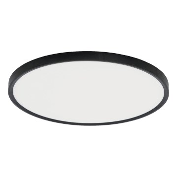 Fulgur s-43042 - Dæmpbar LED-loftlampe NOMY-RC LED/50W/230V 3000/4000/6500K Ø 60 cm IP40 sort + fjernbetjening
