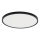 Fulgur s-43042 - Dæmpbar LED-loftlampe NOMY-RC LED/50W/230V 3000/4000/6500K Ø 60 cm IP40 sort + fjernbetjening