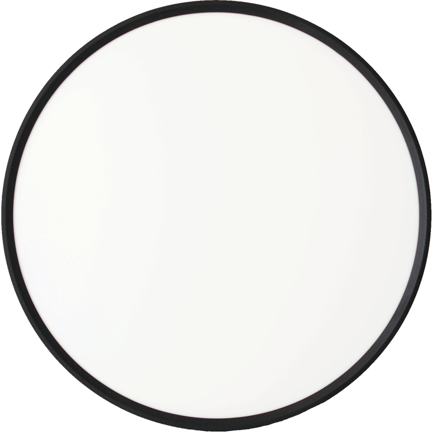 Fulgur s-43042 - Dæmpbar LED-loftlampe NOMY-RC LED/50W/230V 3000/4000/6500K Ø 60 cm IP40 sort + fjernbetjening