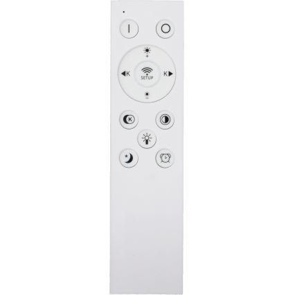 Fulgur s-43056 - LED dæmpbar loftlampe NOMY LED/40W/230V 3000-6500K Ø 50 cm UGR19 IP40 Wi-Fi hvid + fjernbetjening