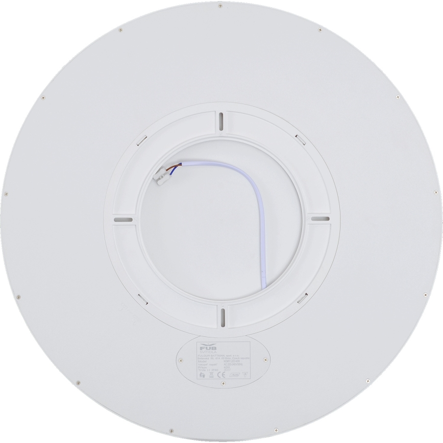 Fulgur s-43058 - LED-dæmpbar loftarmatur NOMY LED/50W/230V 3000-6500K Ø 60 cm UGR19 IP40 Wi-Fi hvid + fjernbetjening