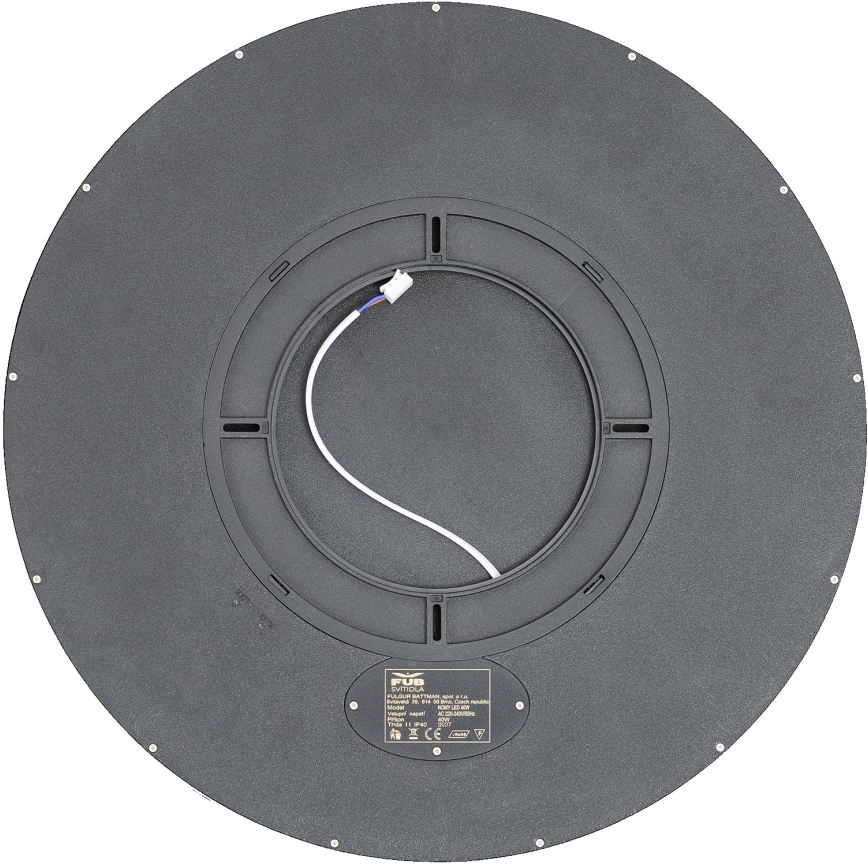 Fulgur s-43059 - NOMY dæmpbar LED-loftlampe LED/50W/230V 3000-6500K Ø 60 cm UGR19 IP40 Wi-Fi sort + fjernbetjening