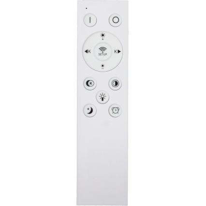 Fulgur s-43059 - NOMY dæmpbar LED-loftlampe LED/50W/230V 3000-6500K Ø 60 cm UGR19 IP40 Wi-Fi sort + fjernbetjening