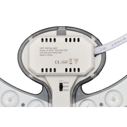 Fulgur s-43088 - LED-magnetisk modul LED/12W/230V 3000/4000/6500K Ø 19,3 cm