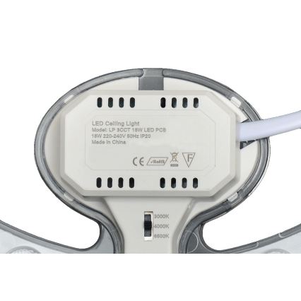 Fulgur s-43089 - LED magnetisk modul LED/18W/230V 3000/4000/6500K Ø 23,1 cm