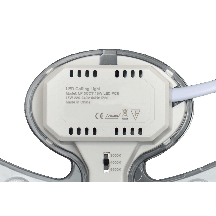 Fulgur s-43089 - LED magnetisk modul LED/18W/230V 3000/4000/6500K Ø 23,1 cm