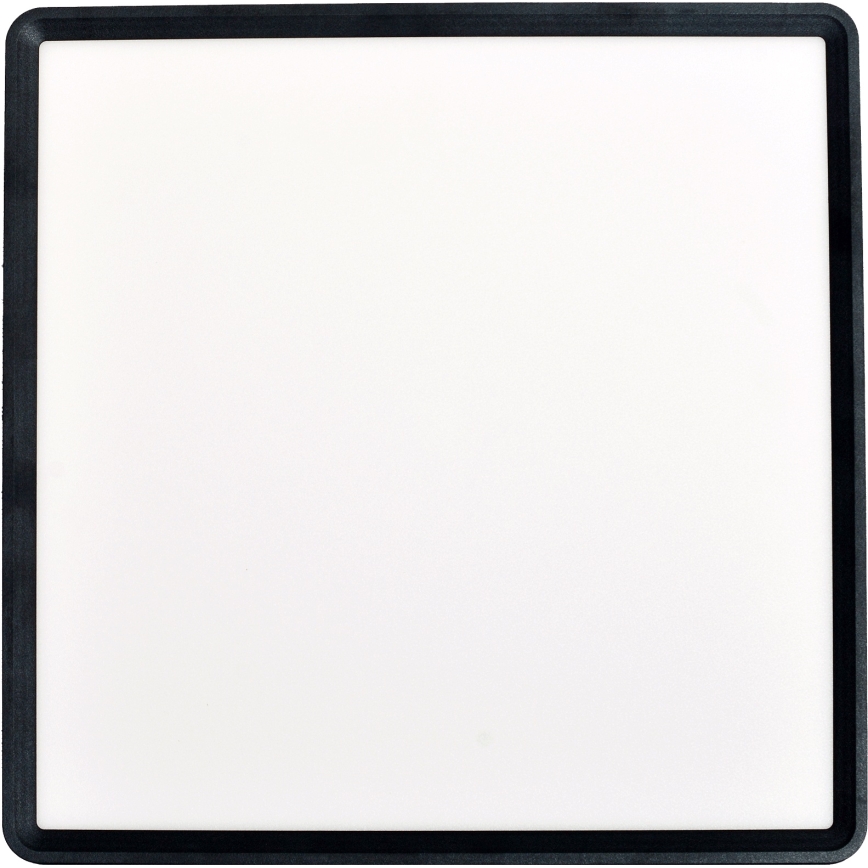 Fulgur s-43103 - LED-loftlampe NOMY LED/32W/230V 3000/4000/6500K IP40 40x40 cm sort