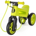 Funny Wheels - 2-i-1 løbecykel RIDER SUPER SPORT grøn/sort