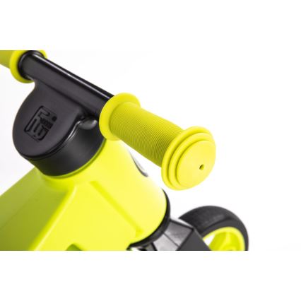 Funny Wheels - 2-i-1 løbecykel RIDER SUPER SPORT grøn/sort