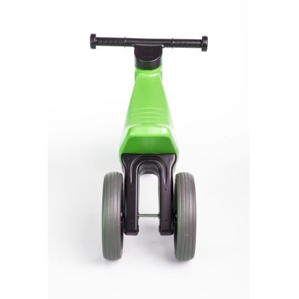 Funny Wheels - Løbecykel 2-i-1 RIDER SPORT grøn/sort