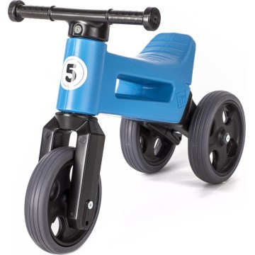Funny Wheels - RIDER SPORT 2-i-1 løbecykel blå/sort