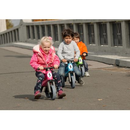 Funny Wheels - RIDER SPORT 2-i-1 løbecykel blå/sort