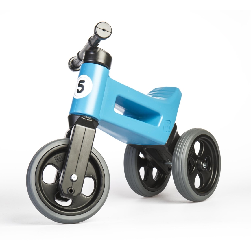 Funny Wheels - RIDER SPORT 2-i-1 løbecykel blå/sort