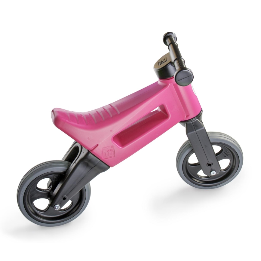 Funny Wheels - RIDER SPORT 2-i-1 løbecykel pink/sort
