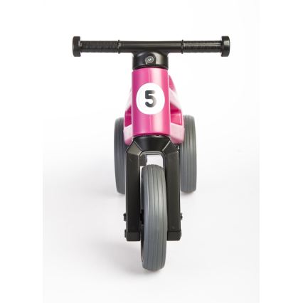 Funny Wheels - RIDER SPORT 2-i-1 løbecykel pink/sort