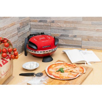 G3Ferrari G1000602 - Pizzaovn DELIZIA 1200W/230V rød
