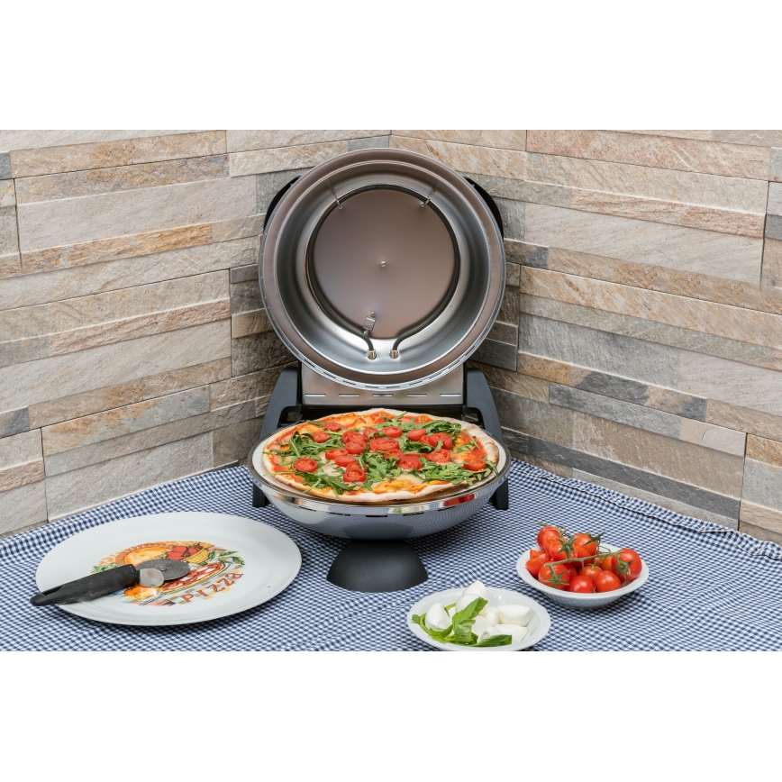 G3Ferrari G1000606 - Pizzaovn DELIZIA 1200W/230V sølv