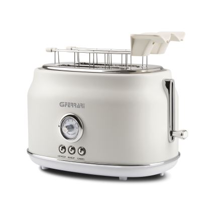 G3Ferrari G1013401 - Brødrister til 2 skiver ARTISTA 750W/230V hvid