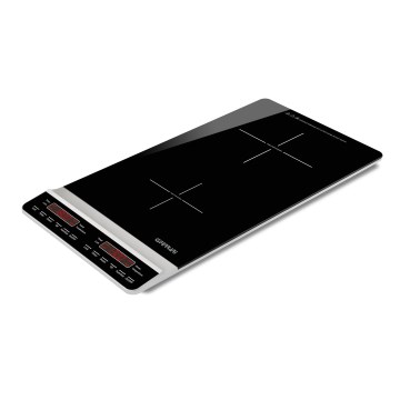 G3Ferrari G1013900 - Dobbelt induktionskogeplade DINAMIKO 3100W/230V sort