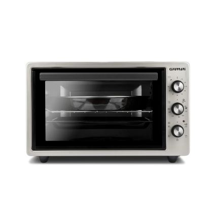 G3Ferrari G1015200 - Varmluftovn ROSTO 1500 W/230 V, 37 l, rustfrit stål/sort