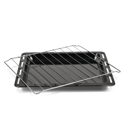 G3Ferrari G1015300 - Varmluftovn ROSTO 1400W/230V 45 l rustfrit stål/sort