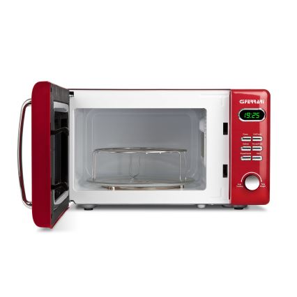 G3Ferrari G1015502 - Mikrobølgeovn med grill 1150 W/230 V, 20 l, rød