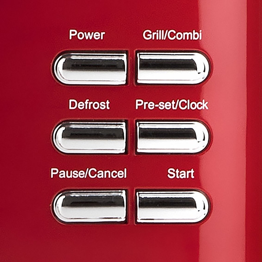 G3Ferrari G1015502 - Mikrobølgeovn med grill 1150W/230V 20 l rød