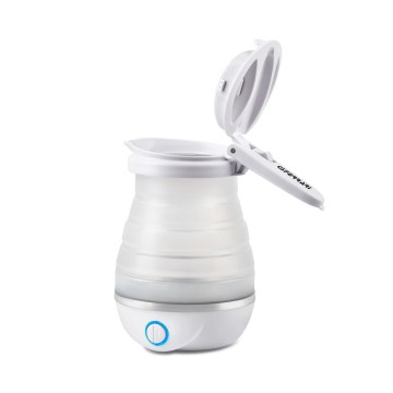 G3Ferrari G1016501 - Sammenklappelig elkedel COMPA 0,8 l, 820 W/230 V, hvid