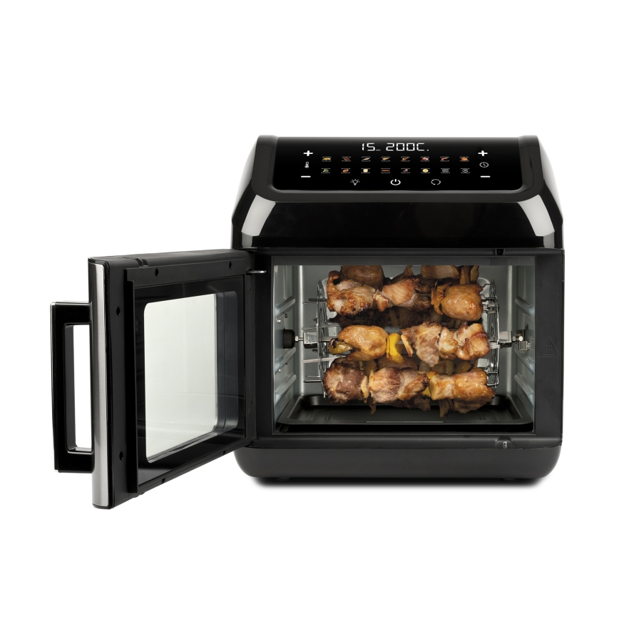 G3Ferrari G1018700 - Multifunktionel ovn FRIGGISANO 1700W/230V 13 l sort/rustfrit stål