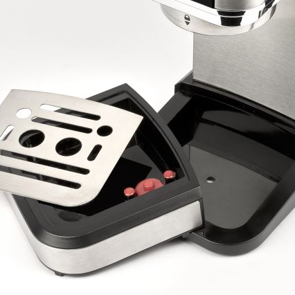 G3Ferrari G1018900 - TIFFANY manuel espressomaskine med portafilter, 1350 W/230 V, 15 bar, rustfrit stål