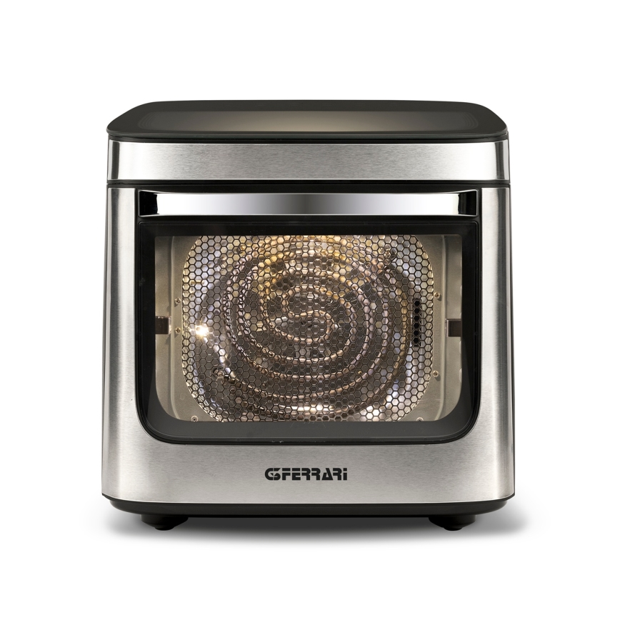 G3Ferrari G1021900 - FRIGGISANO Airfryer 1800 W/230 V, 13 l, rustfrit stål/sort