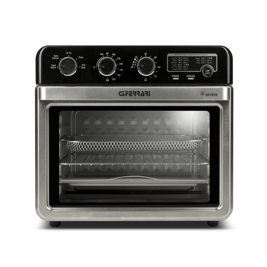 G3Ferrari G1022100 - Varmluftovn med friturefunktion 2000W/230V 32 l rustfrit stål