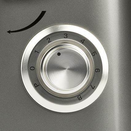 G3Ferrari G2016400 - Køkkenmaskine med dobbelt dejkrog PASTAIO 8 l 1800W/230V mat krom