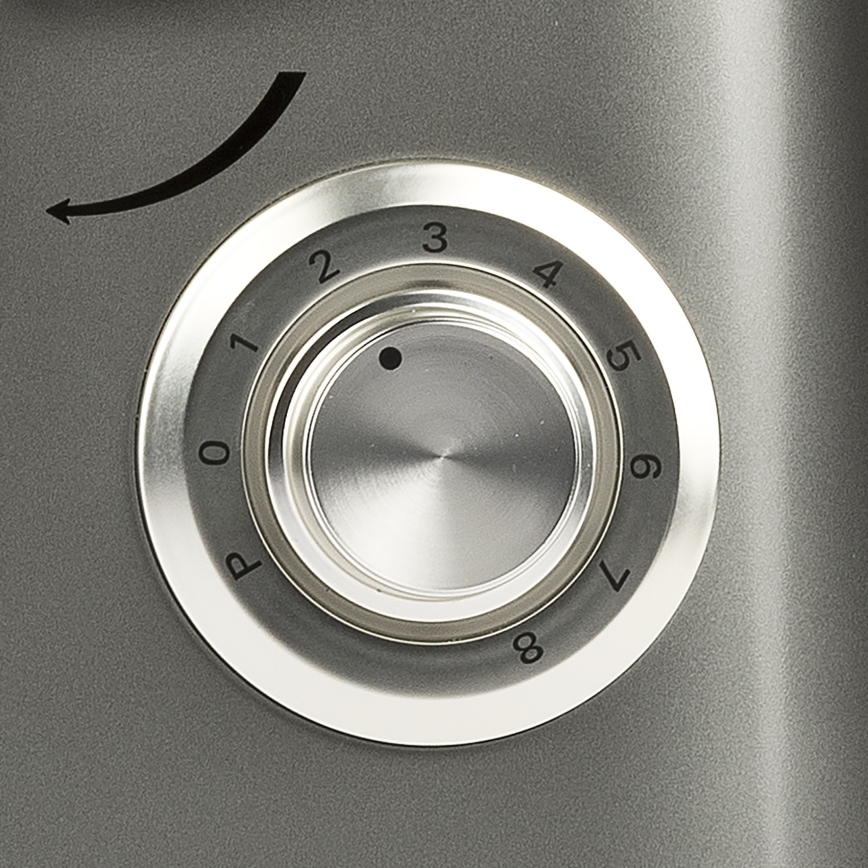 G3Ferrari G2016400 - Køkkenmaskine med dobbelt dejkrog PASTAIO 8 l 1800W/230V mat krom