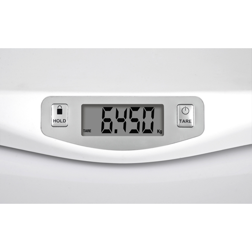 G3Ferrari G30021 - Digital børnevægt 20 kg 1xCR2032 hvid