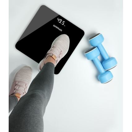 G3Ferrari G3005800 - Digital personlig vægt 3xAAA sort