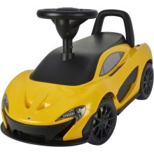 Gåbil McLaren gul/sort