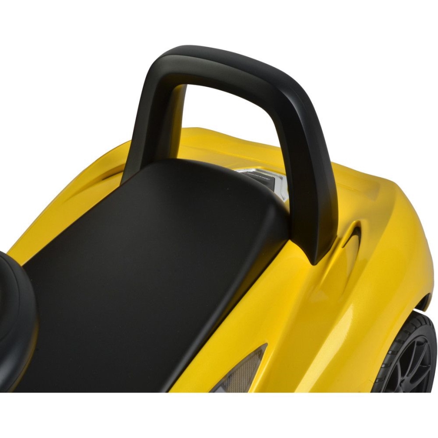 Gåbil McLaren gul/sort