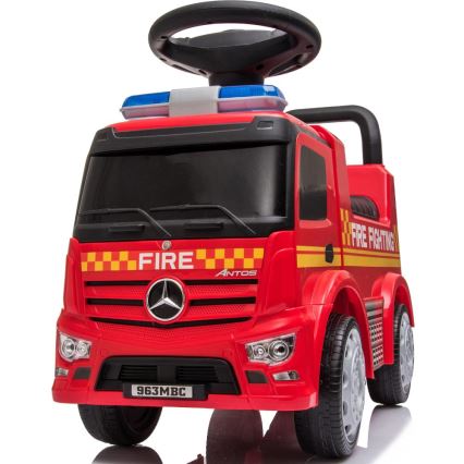 Gåbil Mercedes Brandbil rød