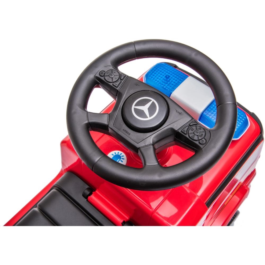 Gåbil Mercedes Brandbil rød