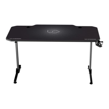 Gamer-bord 140 x 66 cm sort