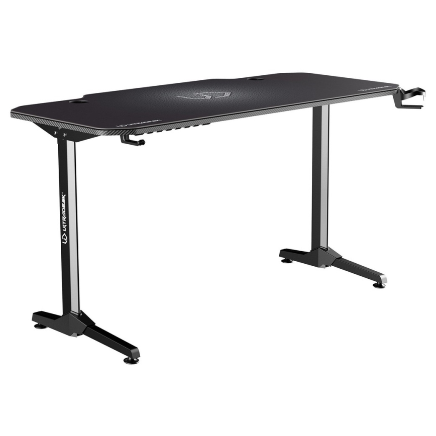 Gamer-bord 140 x 66 cm sort
