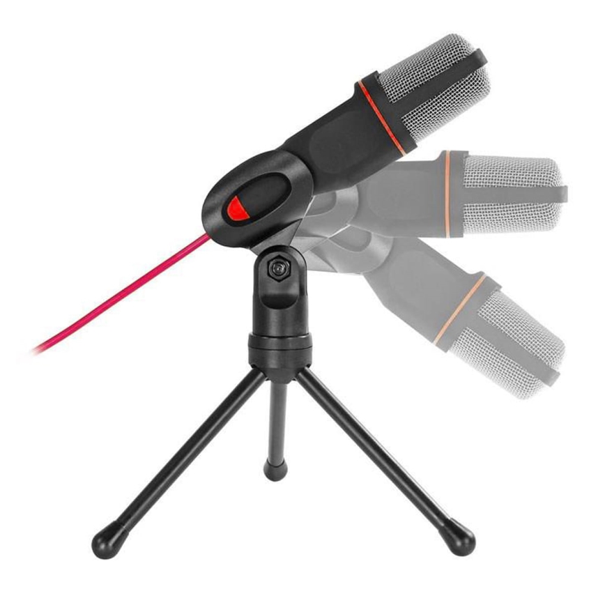 Gamer mikrofon med stativ VARR 1,5V